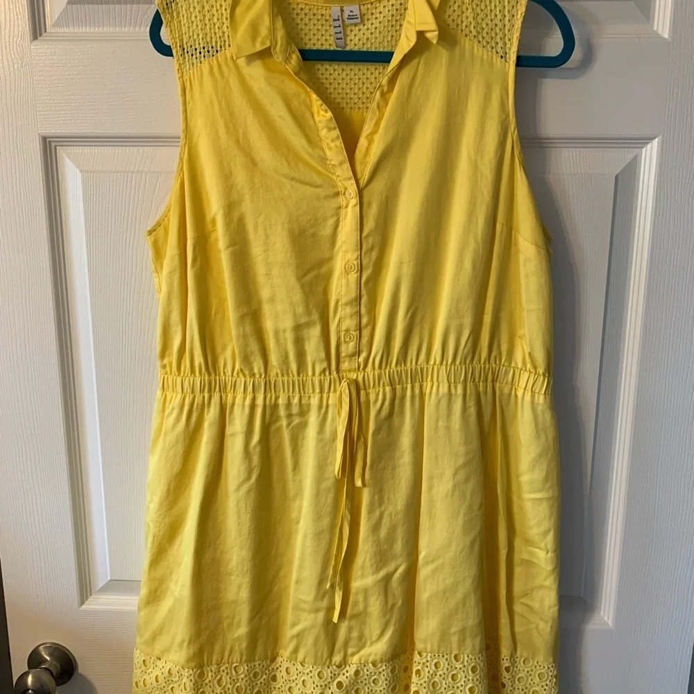 Elle Yellow Dress - Picture 1 of 3